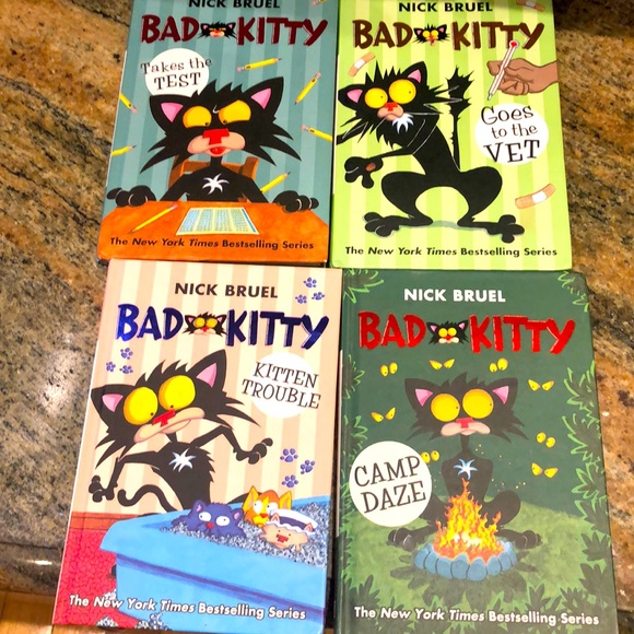 Other - 4 Bad Kitty Hardcover books